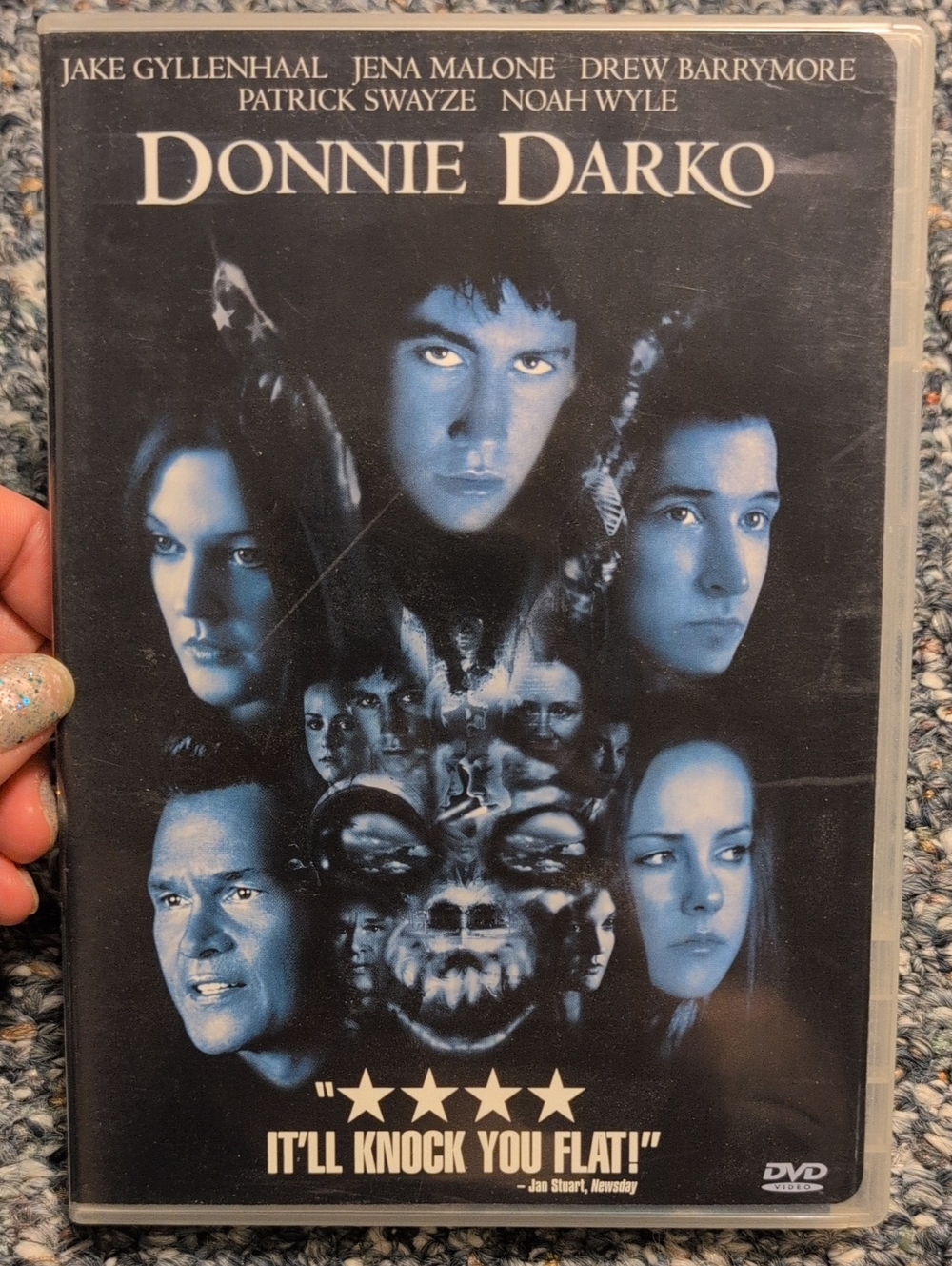 Donnie Darko DVD Movie — Blue/Black Artwork